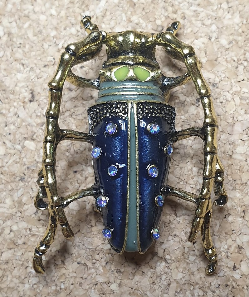 longhorn brooch
